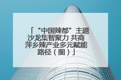 “中国辣都”主题沙龙集智聚力 共商萍乡辣产业多元赋能路径（图）