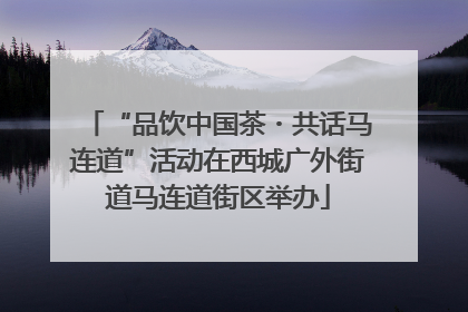“品饮中国茶・共话马连道”活动在西城广外街道马连道街区举办