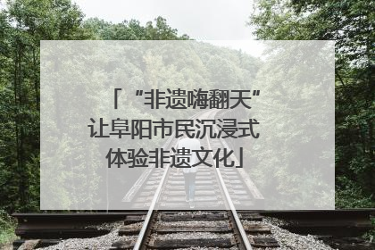 “非遗嗨翻天”让阜阳市民沉浸式体验非遗文化