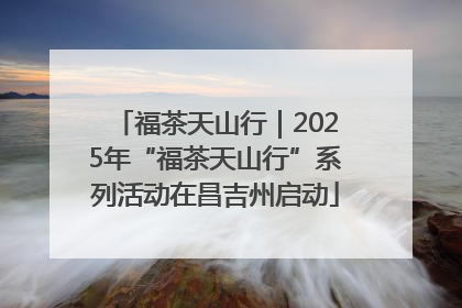福茶天山行｜2025年“福茶天山行”系列活动在昌吉州启动