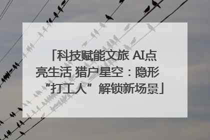 科技赋能文旅 AI点亮生活 猎户星空：隐形“打工人”解锁新场景