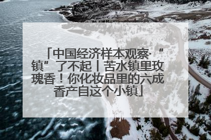 中国经济样本观察·“镇”了不起丨苦水镇里玫瑰香！你化妆品里的六成香产自这个小镇