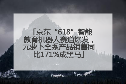 京东“618”智能教育机器人赛道爆发，元萝卜全系产品销售同比171%成黑马