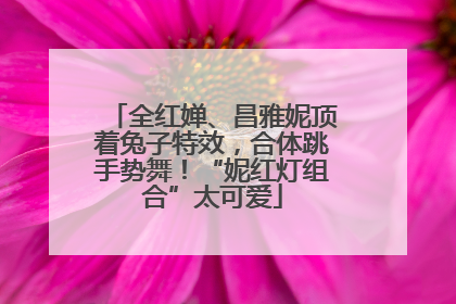 全红婵、昌雅妮顶着兔子特效，合体跳手势舞！“妮红灯组合”太可爱