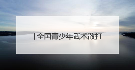 全国青少年武术散打锦标赛鹿城开擂 “武林高手”强强对话