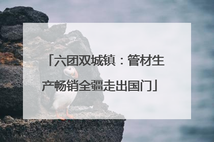 六团双城镇：管材生产畅销全疆走出国门