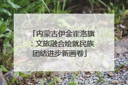 内蒙古伊金霍洛旗：文旅融合绘就民族团结进步新画卷