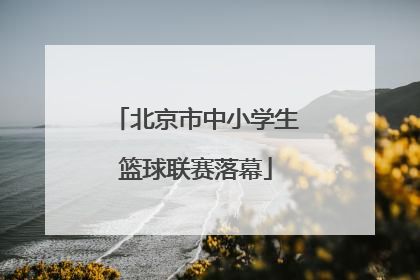 北京市中小学生篮球联赛落幕