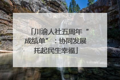 川渝人社五周年“成绩单”：协同发展托起民生幸福