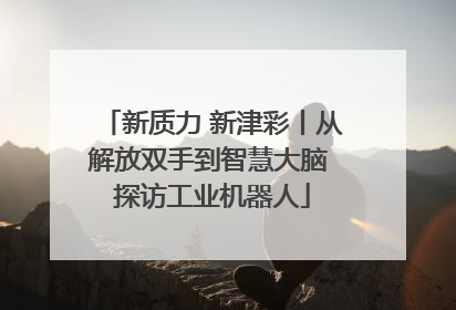 新质力 新津彩丨从解放双手到智慧大脑 探访工业机器人
