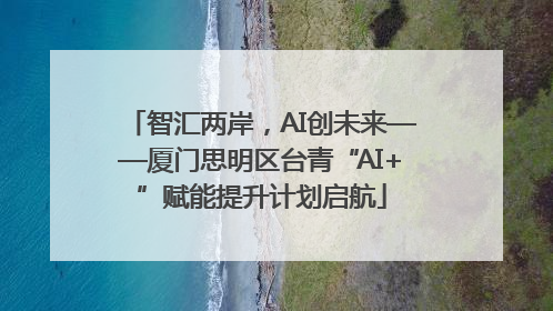 智汇两岸，AI创未来——厦门思明区台青“AI+”赋能提升计划启航