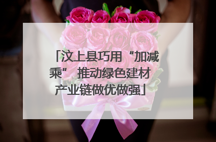 汶上县巧用“加减乘” 推动绿色建材产业链做优做强