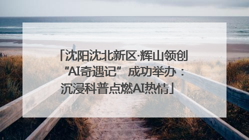 沈阳沈北新区·辉山领创“AI奇遇记”成功举办：沉浸科普点燃AI热情