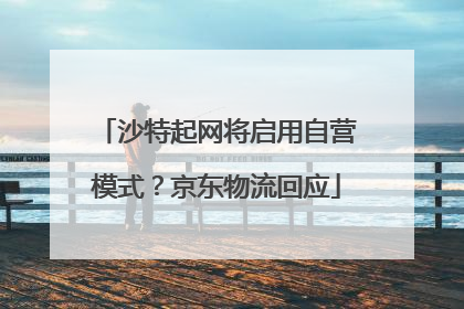 沙特起网将启用自营模式？京东物流回应