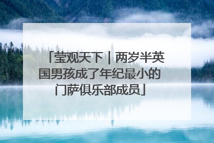 莹观天下｜两岁半英国男孩成了年纪最小的门萨俱乐部成员