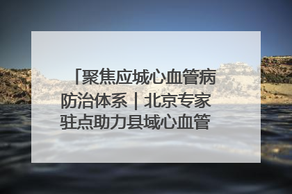 聚焦应城心血管病防治体系｜北京专家驻点助力县域心血管诊疗技术突破