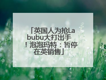 英国人为抢Labubu大打出手！泡泡玛特：暂停在英销售