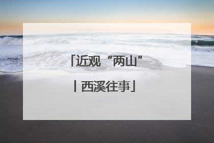 近观“两山”丨西溪往事