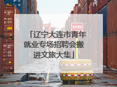 辽宁大连市青年就业专场招聘会搬进文旅大集