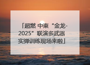 超燃 中柬“金龙-2025”联演多武器实弹训练现场来啦
