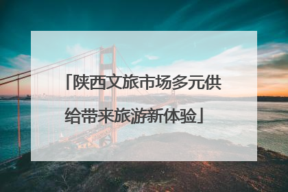 陕西文旅市场多元供给带来旅游新体验