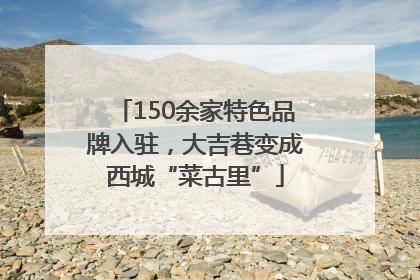 150余家特色品牌入驻，大吉巷变成西城“菜古里”