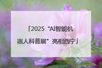 2025“AI智能机器人科普展”亮相西宁