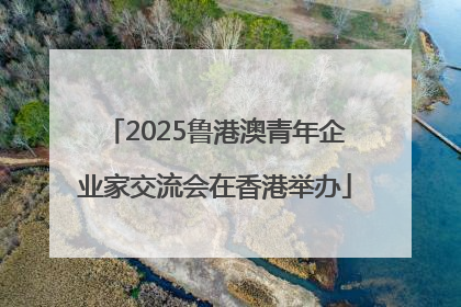 2025鲁港澳青年企业家交流会在香港举办